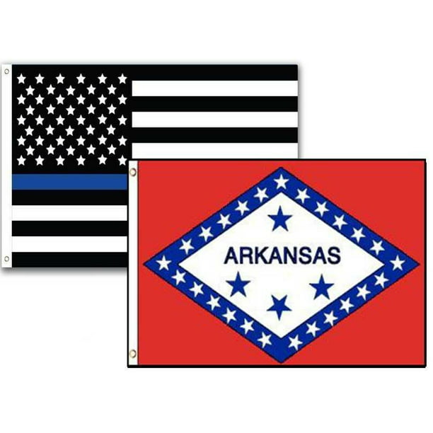 Arkansas State Flag Banner Super-Poly 5x8 foot 150D Super Polyester